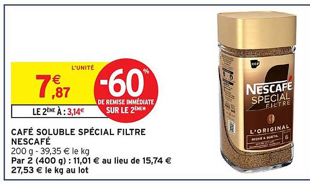 Nescafé Special Filtre