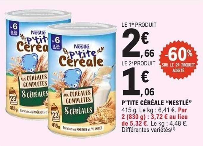 Nestlé P'tite Céréale