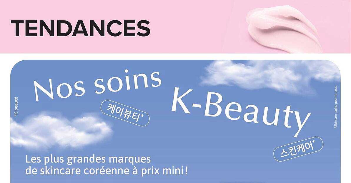Nos soins K-Beauty
