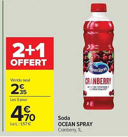 OCEAN SPRAY Cranberry