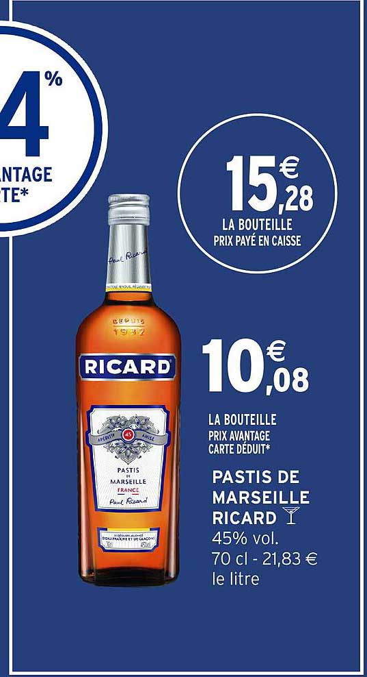 Pastis de Marseille Ricard