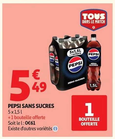 PEPSI SANS SUCRES
