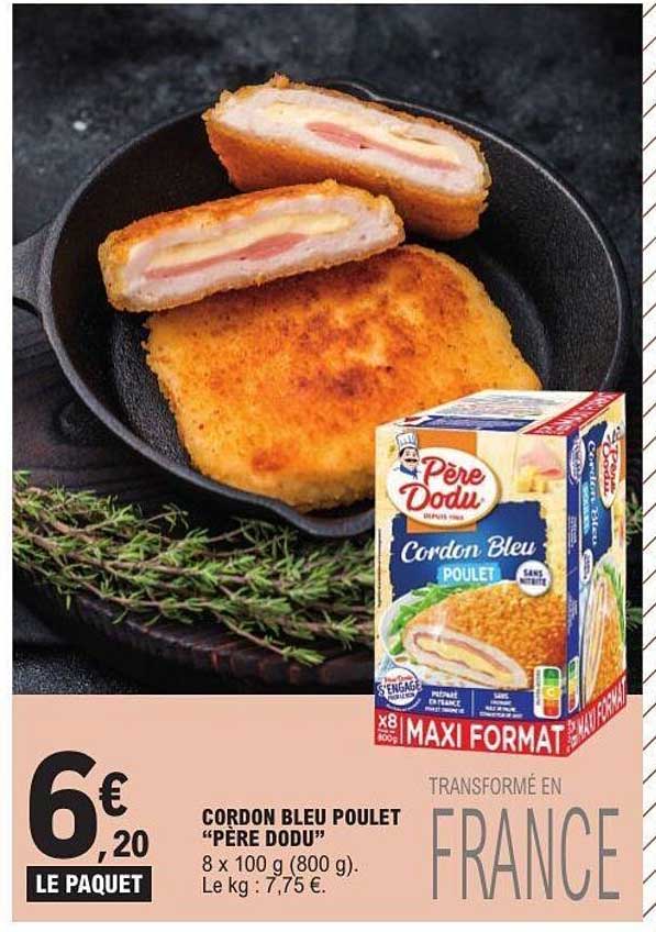 Père Dodu Cordon Bleu Poulet