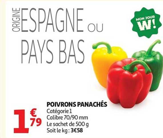 POIVRONS PANACHÉS
