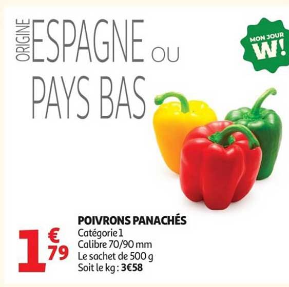 POIVRONS PANACHÉS