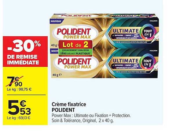 POLIDENT Power Max