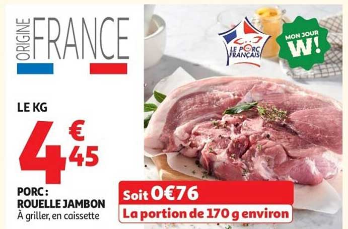 PORC : ROUELLE JAMBON