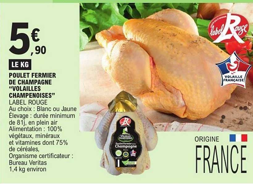 Poulet Fermier de Champagne