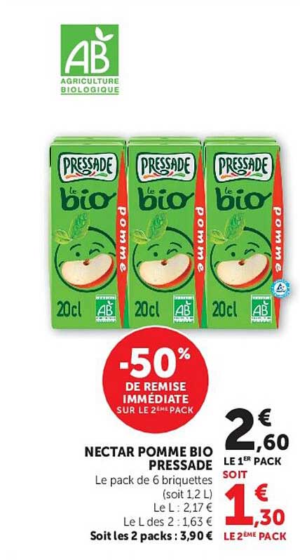 Pressade Le bio pomme