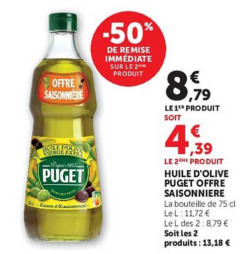 Puget Offre Saisonnière