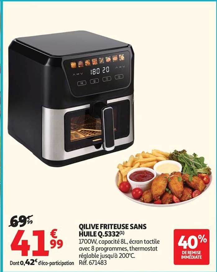 QILIVE FRITEUSE SANS HUILE Q.5332