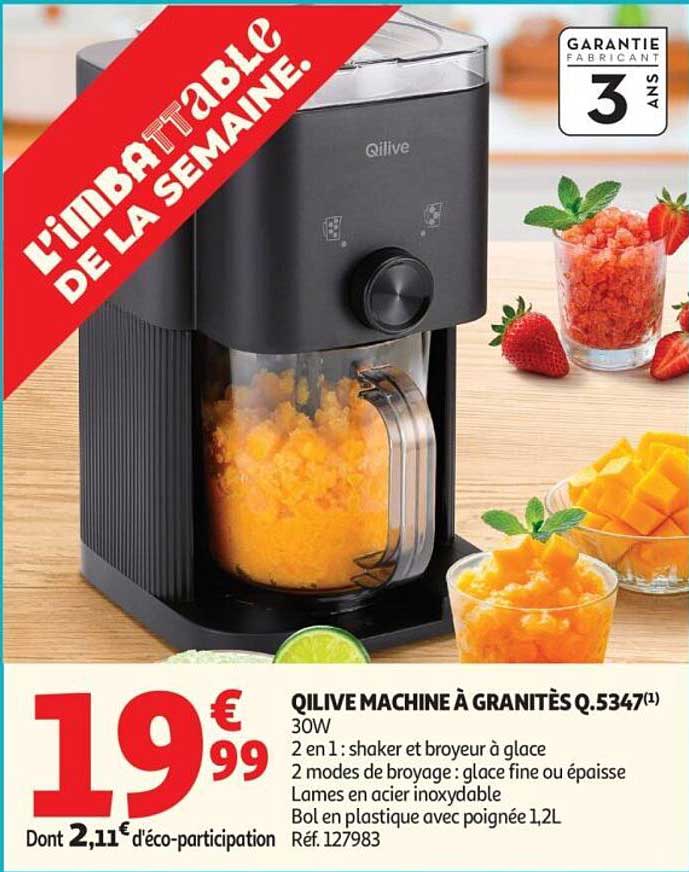 Qilive Machine à Granités