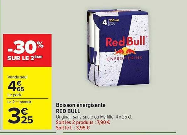 RED BULL Boisson énergisante