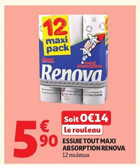 Renova ESSUIE TOUT MAXI ABSORPTION