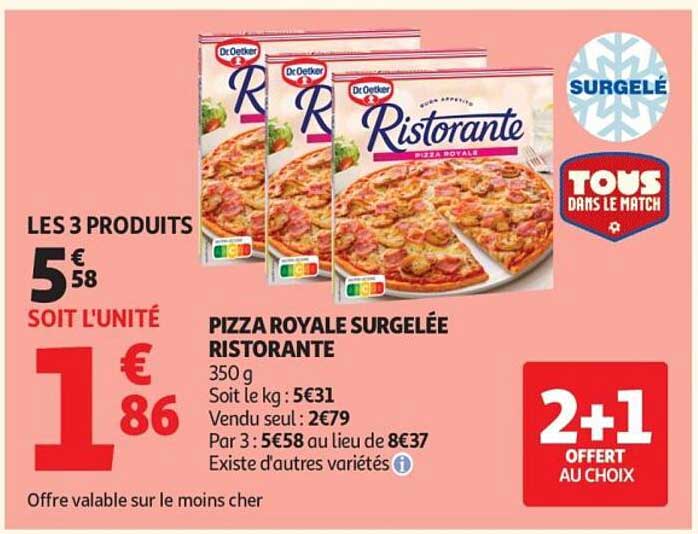 Ristorante Pizza Royale Surgelée