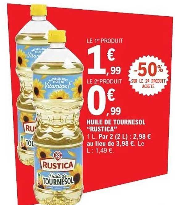 Rustica Huile de Tournesol