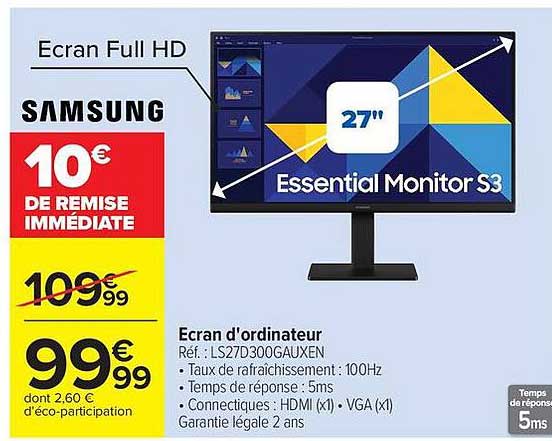 Samsung Essential Monitor S3