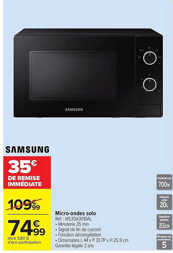 Samsung Micro-ondes solo