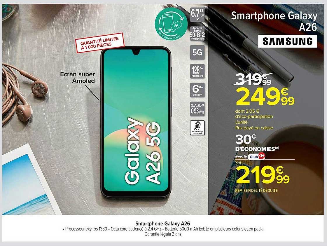 Samsung Smartphone Galaxy A26