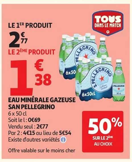 San Pellegrino Eau minérale gazeuse