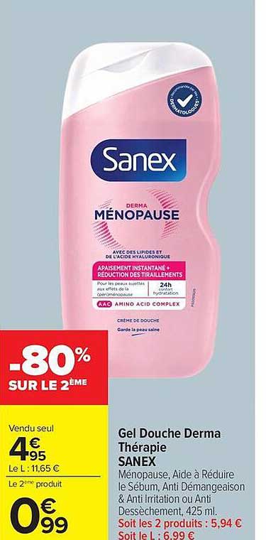 Sanex Derma Ménopause