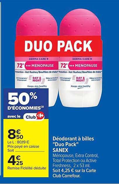 SANEX Duo Pack