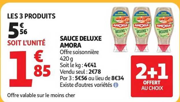 SAUCE DELUXE AMORA
