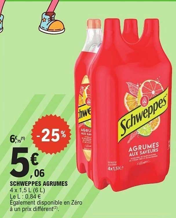 SCHWEPPES AGRUMES