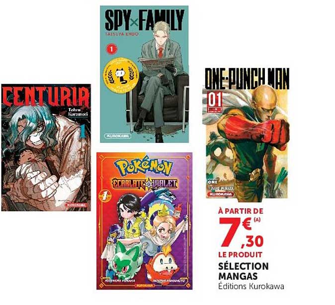 SÉLECTION MANGAS