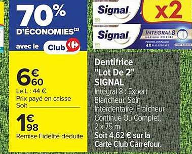 Signal Dentifrice 'Lot De 2