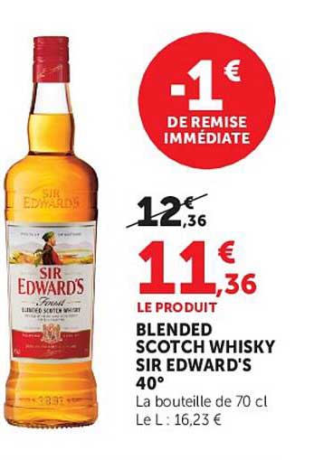 SIR EDWARD'S Blended Scotch Whisky