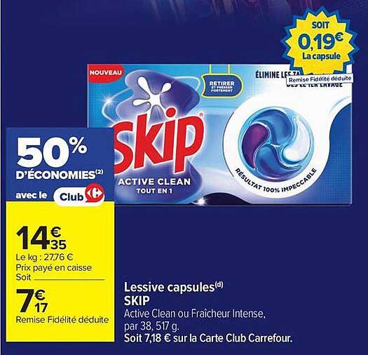 Skip Active Clean