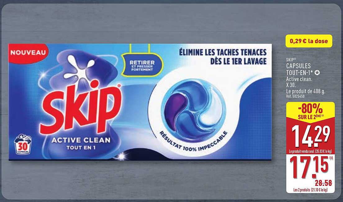 Skip Active Clean