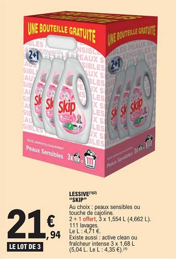 Skip LESSIVE