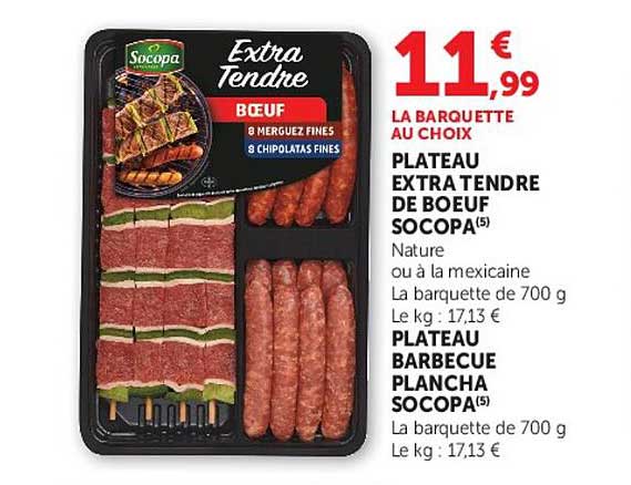 Socopa Extra Tendre Bœuf