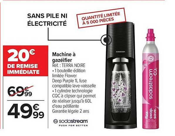 Sodastream Machine à gazéifier