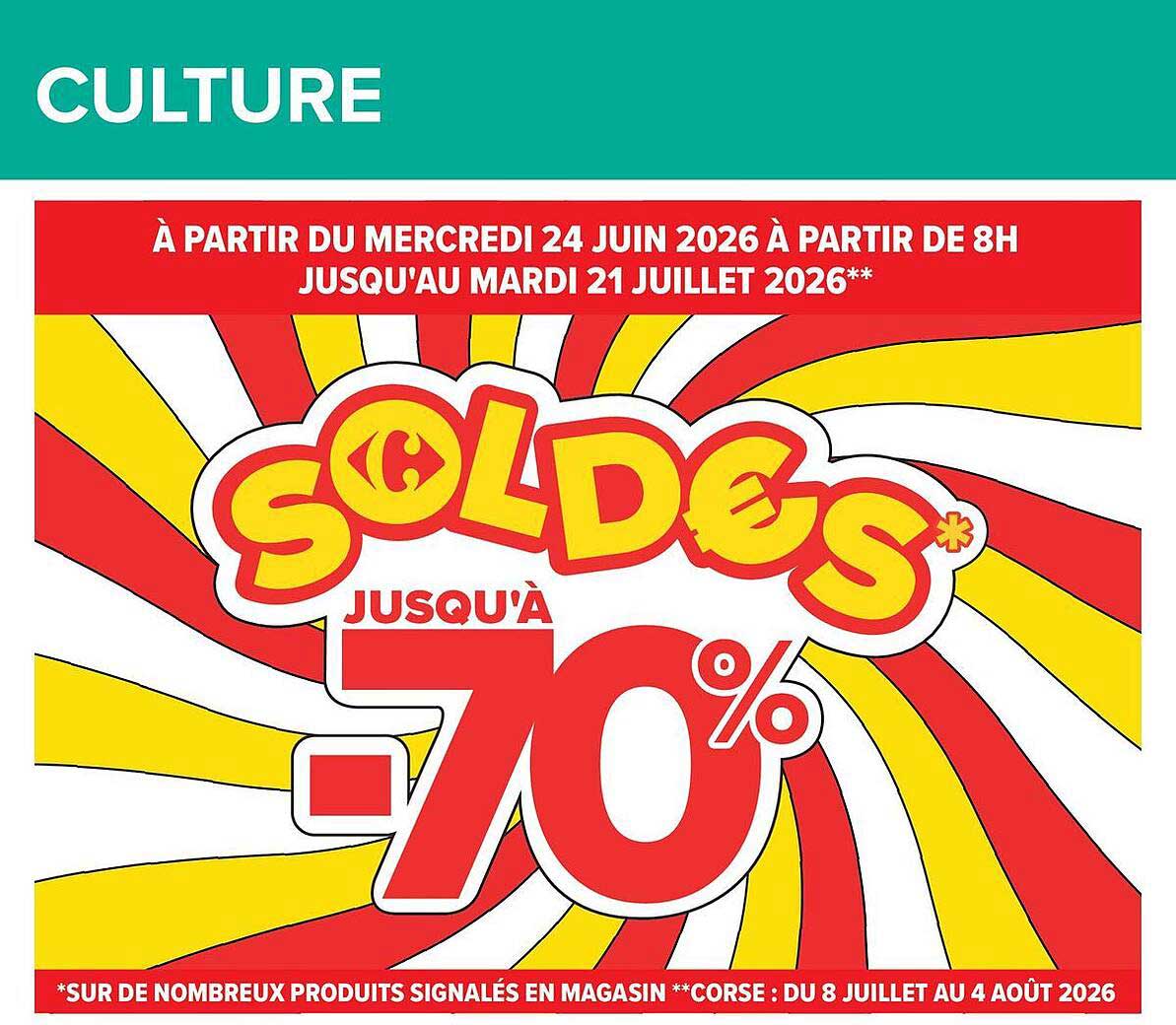 SOLDES* jusqu’à -70%