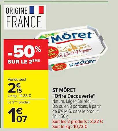 St Môret "Offre Découverte