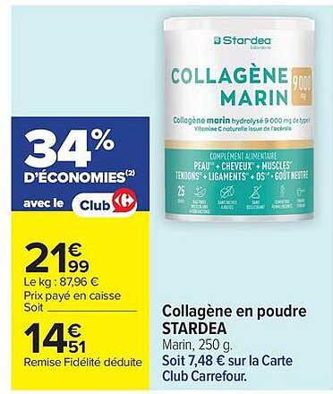 Stardea Collagène Marin