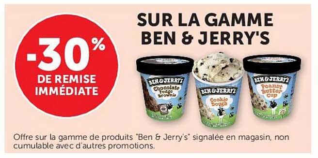 SUR LA GAMME BEN & JERRY'S