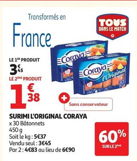 SURIMI L'ORIGINAL CORAYA