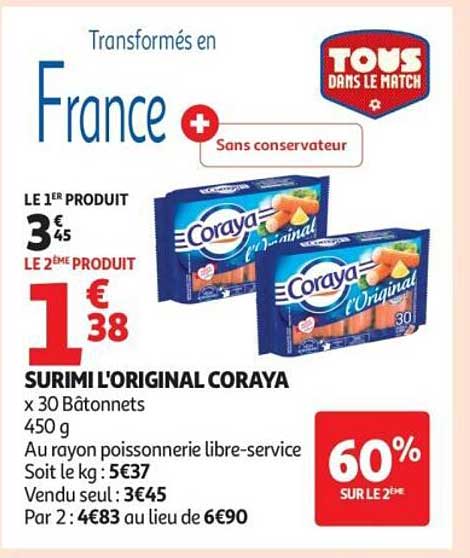 SURIMI L'ORIGINAL CORAYA