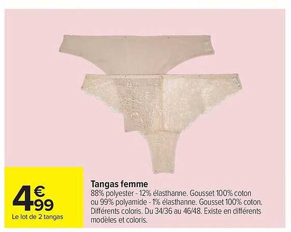 Tangas femme