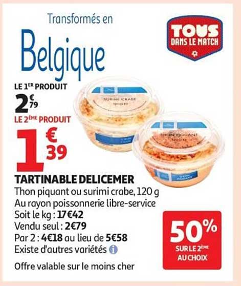 TARTINABLE DELICEMER