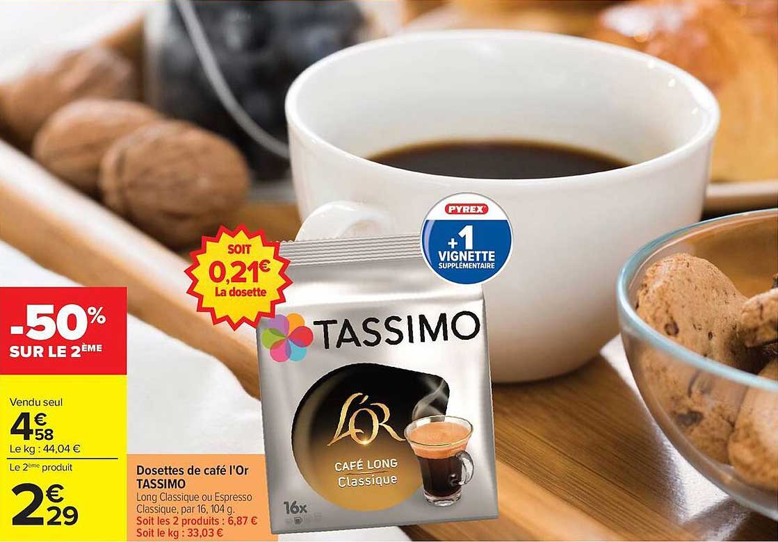 TASSIMO Café Long Classique