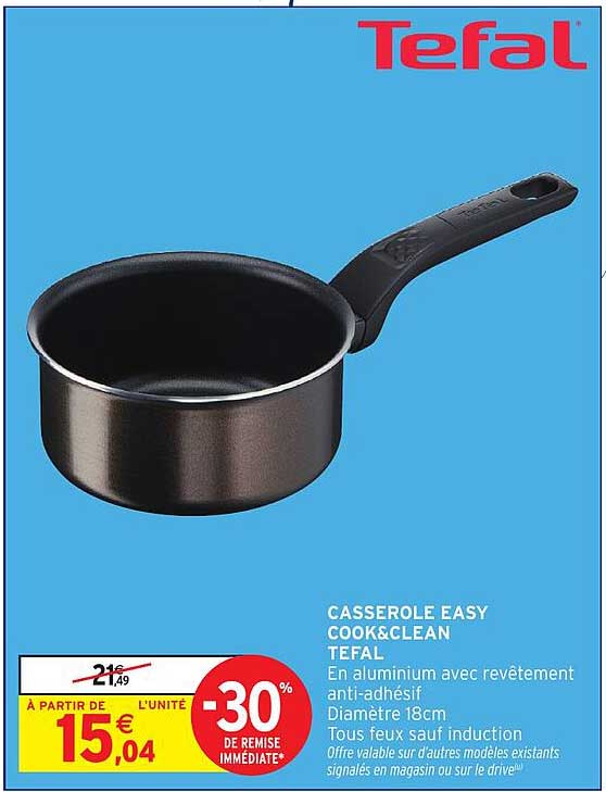 Tefal Casserole Easy Cook&Clean
