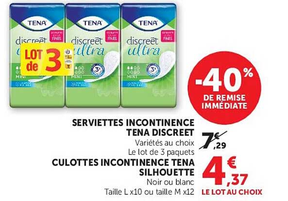 TENA discreet ultra