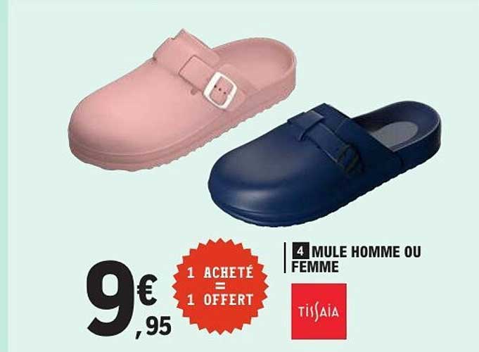 Tissaia Mule Homme ou Femme