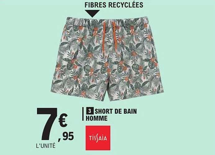 Tissaia SHORT DE BAIN HOMME