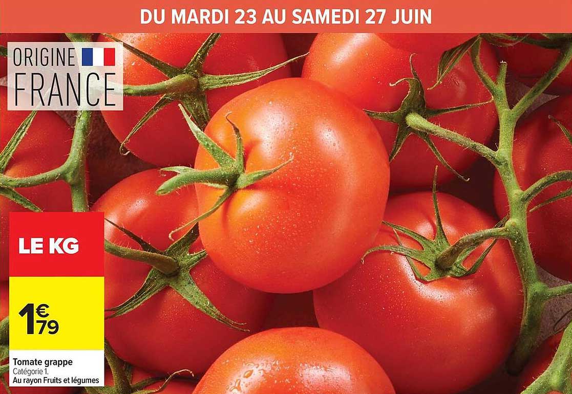 Tomate grappe